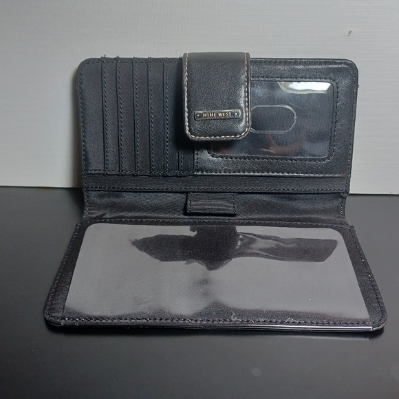 Nine west black wallet - Picture 12 of 15